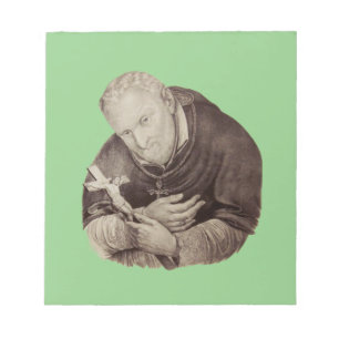 Italiaanse heilige Alphonsus Liguori Notitieblok
