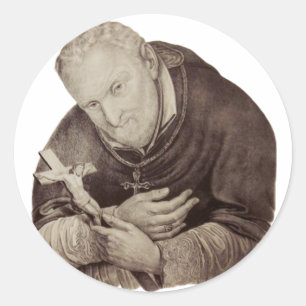 Italiaanse heilige Alphonsus Liguori Ronde Sticker