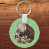 Italiaanse heilige Alphonsus Liguori Sleutelhanger (Voorkant)