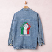 Italiaanse helden Georgië Meloni Héros Italien Denim Jacket (Hangar)