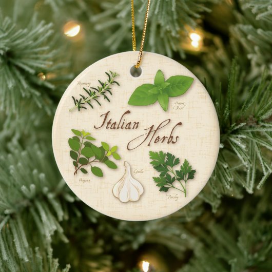 Italiaanse Herbs Ornament (Boom)