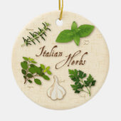 Italiaanse Herbs Ornament (Voorkant)