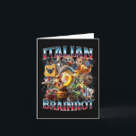 Italiaanse Hersenen Rot Italiaanse Hersenenrot Gra Kaart<br><div class="desc">Italiaanse Hersenen Rot Italiaanse Hersenenrot Grappige Memes Jongens Kinderen</div>