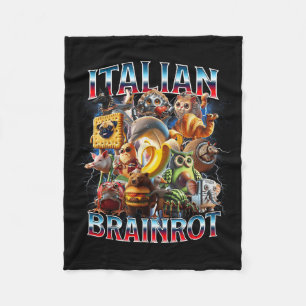 Italiaanse hersenrot Italiaanse hersenrot grappige Fleece Deken
