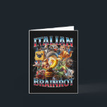 Italiaanse Hersenrot Italiaanse Hersenrot Grappige Kaart<br><div class="desc">Italiaanse Hersenrot Italiaanse Hersenrot Grappige Memes Jongens Kinderen</div>