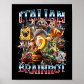 Italiaanse hersenrot Italiaanse hersenrot grappige Poster (Voorkant)