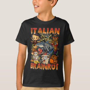 Italiaanse Hersenrot Meme Italiaanse Hersenrot Hal T-shirt