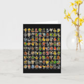 Italiaanse-hersenspoeling Gen Z Grappige Meme 90 H Kaart (Gele Bloem)