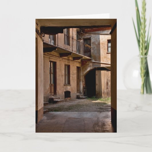 Italiaanse Hoek Kaart (Voorkant)