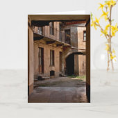 Italiaanse Hoek Kaart (Gele Bloem)