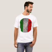 Italiaanse honkbalspelers t-shirt (Voorkant volledig)