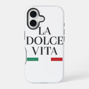 Italiaanse I-Phone Hoesje 'La Dolce Vita' iPhone 16 Hoesje