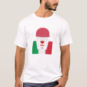 Italiaanse Ice Cup kleurrijke Italiaanse Ice shirt (Voorkant)