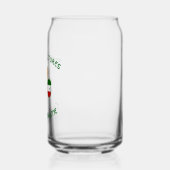 Italiaanse Ierse Amerikaanse Shamrock gepersonalis Blikvorm Glas (Links)