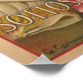  Italiaanse illustratie van een Poster voor vrouwe (Hoek)