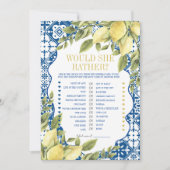 Italiaanse Italia zou ze liever verjaardagsspelkaa Kaart (Voorkant)