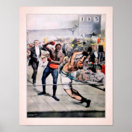  Italiaanse Johnson Jeffries Illustratie Poster