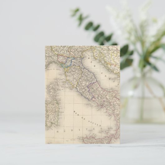 Italiaanse kaart (Staand voorkant)