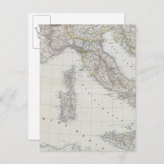 Italiaanse kaart (Voorkant / Achterkant)