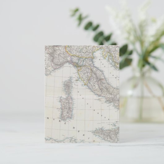 Italiaanse kaart (Staand voorkant)