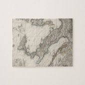 Italiaanse kaart bij Stieler Legpuzzel (Horizontaal)