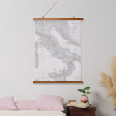 Italiaanse kaart hangend wandkleed (Slaapkamer)