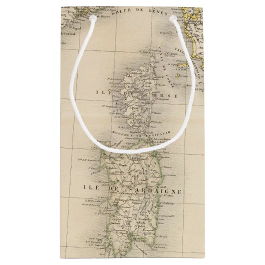 Italiaanse kaart klein cadeauzakje (Achterkant)