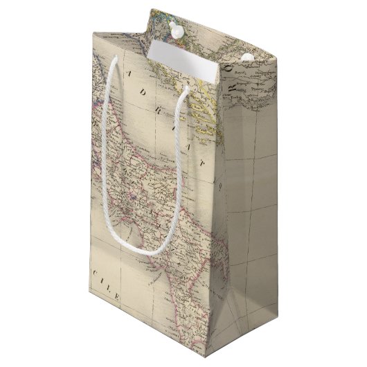 Italiaanse kaart klein cadeauzakje (Voorkant Gekanteld)