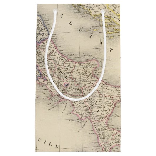 Italiaanse kaart klein cadeauzakje (Voorkant)