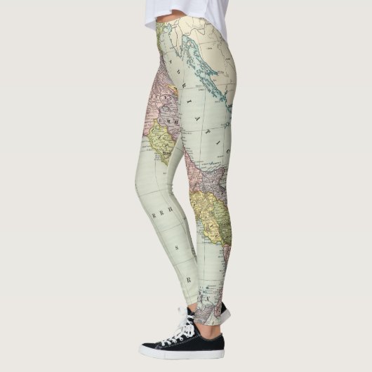 Italiaanse kaart leggings (Links)