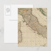 Italiaanse kaart met handgekleurde atlas (Voorkant / Achterkant)