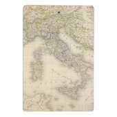 Italiaanse kaart mini klembord (Achterkant)