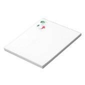 Italiaanse kaart notitieblok (Linkerzijde)