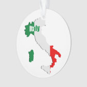 Italiaanse kaart ornament (voorkant)