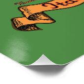  Italiaanse kaart Perfect Poster (Hoek)