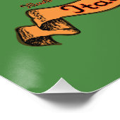 Italiaanse kaart Perfect Poster (Hoek)