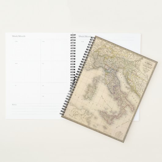 Italiaanse kaart planner (Display)