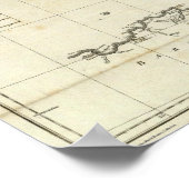 Italiaanse kaart poster (Hoek)