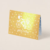 Italiaanse Kaart voor kerstfeestelijke Folie (Voorkant)