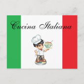 Italiaanse kaart voor voedselhulp (Voorkant)