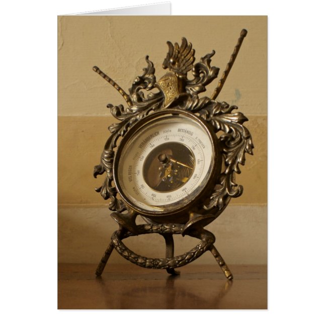 Italiaanse kaarten, Barometer Trento (Voorkant)