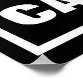 ITALIAANSE KALMTE EN EEN CANNOLI POSTER (Hoek)