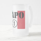 Italiaanse kamers : Capo Numero Uno Matglas Bierpul (Voorkant rechts)