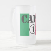 Italiaanse kamers : Capo Numero Uno Matglas Bierpul (Voorkant links)