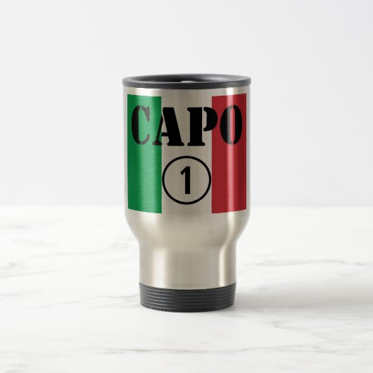 Italiaanse kamers : Capo Numero Uno Reisbeker (Center)