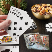 Italiaanse Kanalen in Venetië Pokerkaarten (Insitu)