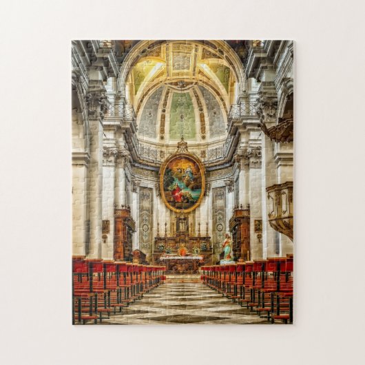 Italiaanse kathedraal legpuzzel (Verticaal)