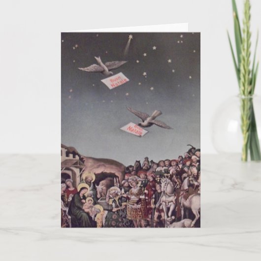 Italiaanse kerst Kaart (Voorkant)