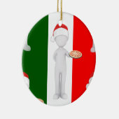 italiaanse kerst keramisch ornament (Rechts)