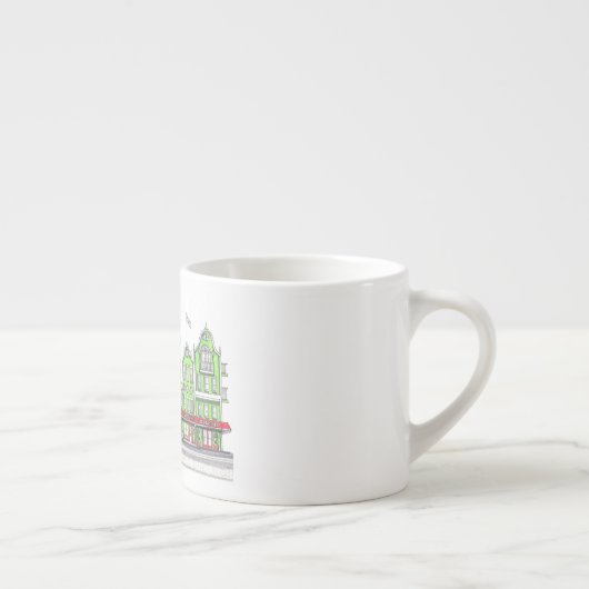 Italiaanse kerstbeker espresso kop (Rechts)